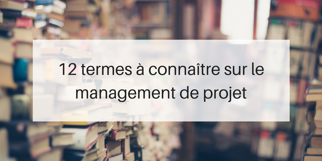 les termes spécifiques au management de projets
